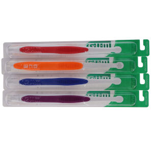 GUM End Tuft Toothbrush, Tapered Trim, 12/Box, 308PD