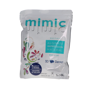 Mimic Alginate Impression Material, Dustless, 1 lb, Mint, 1/Pk