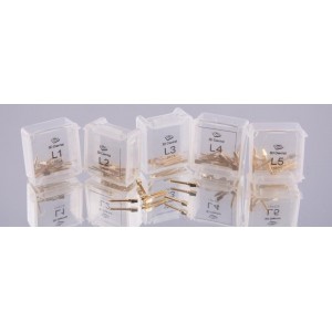 Gold-Plated Screw Posts, 12/Pk