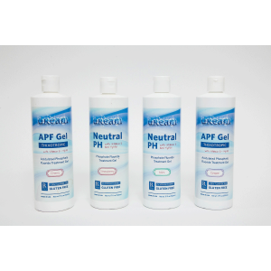 Fluoride Gel, 1.23% APF, 60-Second, 16 oz, Orange Vanilla, 1/Pk, PR305