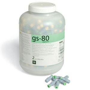 GS-80 Dispersed Phase Amalgam Capsules, 2 Spill, Fast Set, 600 mg, 500/Pk