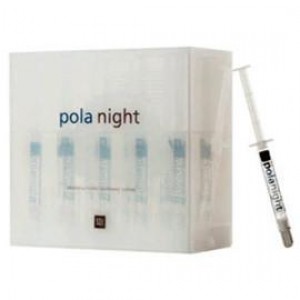 Pola Night Tooth Whitening System, 10% Carbamide Peroxide, Mini Kit, 1.3 g, 4/Pk, 7700106