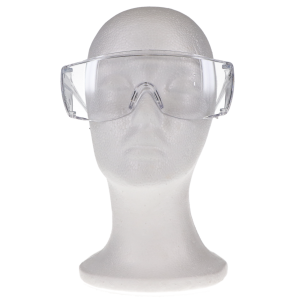 EyeSaver Sleeks Safety Eyewear, Clear, 1/Pk, 17S