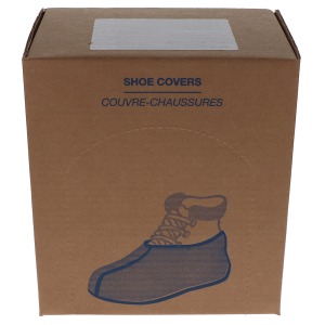 Shoe Covers, Non-Skid, Blue, 100/Pk, 8007