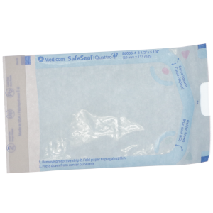 SafeSeal Quattro Pouches, 3.5" x 5.25", 200/Pk, 88005-4