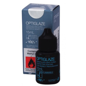 Optiglaze Nanofilled Glossy Protective Coating Agent, Light-Cure, Liquid Bottle, 15 ml, 1/Pk