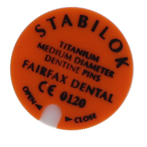 Stabilok Dentin Pins, Standard Kit, 20/Pk