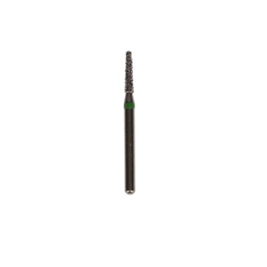 NTI Diamond Burs, FG, Round End Taper, # 855, 1.2 mm, Coarse, Green, 5/Pk, C855-012