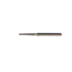 NTI Diamond Burs, FG, Round End Taper, # 856, 1.2 mm, Coarse, Green, 5/Pk, C856-012