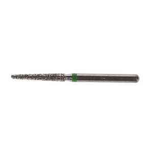 NTI Diamond Burs, FG, Curettage, # C879K, 1.4 mm, Coarse, Green, 5/Pk, C879K-014