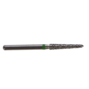 NTI Diamond Burs, FG, Curettage, # C879K, 1.8 mm, Coarse, Green, 5/Pk, C879K-018