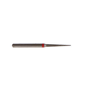 NTI Diamond Burs, FG, Needle, # F859, 1.2 mm, Fine, Red, 5/Pk, F859-012