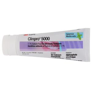 Clinpro 5000 Anti-Cavity Toothpaste, 1.1% NaF, 4 oz Tube, Spearmint, 1/Pk, 12215SM