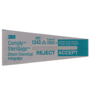 Comply SteriGage Chemical Integrators Steam, Class 5, 2" x 0.75", 500/Pk - 1243A