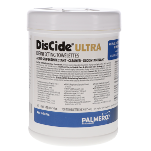 DisCide Ultra Wipes, 6" x 6.75", Large, 160 Wipes/Can, 60DIS, 60DIS-L