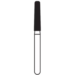 Solo Diamond Single Use Burs, FG, Modified KR Taper, # 0818.8, 1.8 mm, Coarse, Green, 25/Pk, 847KR018C