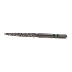 Two Striper Diamond Burs, FG, Flame, 260.10, 1.4 mm, Coarse, Green, 5/Pk, 2015125