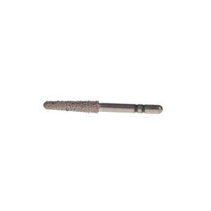 Two Striper Diamond Burs, FG, Round-End Taper, 780.9, 2.1 mm, Coarse, Green, 5/Pk, 2015467