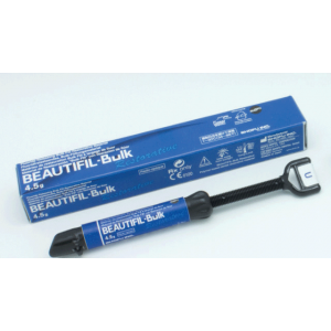 Beautifil Bulk Restorative Resin Composite, Light-Cure, Restorative Syringe, 4.5 g, 1/Pk