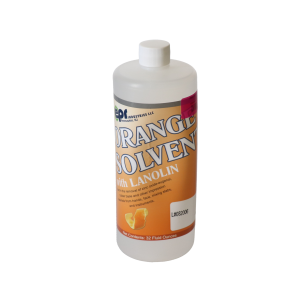 Orange Solvent Quart Bottle, with Lanolin, 32 oz, 1/Pk, CE120