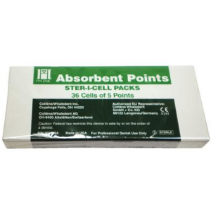 Ster-I-Cell Absorbent Paper Points, Fine, 180/Pk, H03203