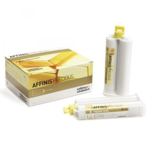 Affinis Precious Wash VPS Impression Material, Cartridge, Light Body, Regular Set, 50 ml, Silver, 2/Pk, C6775