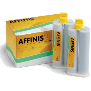 Affinis Wash A-Silicone Impression Material, Single Pack, Regular Body, Regular Set, 50 ml, Blue, 2/Pk, C6511