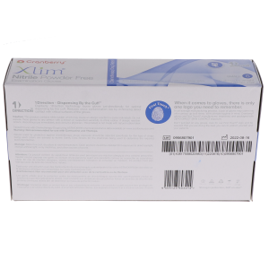 Xlim Nitrile Examination Gloves, Powder-Free, 100/Box