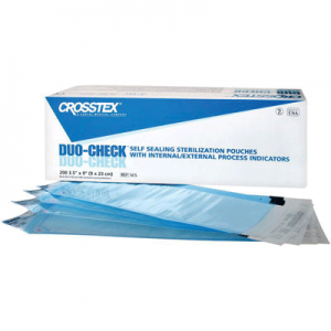 Duo-Check Self-Sealing Pouches, 7.5" x 13", 200/Pk, SCL