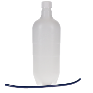 Plastic Bottle with Cap and Pick-Up Tube, 750 ml, 3" W x 9 1/2" H, 1/PK, 8128