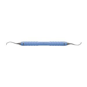 Gracey Curette, Double-Ended, 13/14, # C8 Resin8 Colors EverEdge 2.0, Blue, 1/Pk, SG13/14C8E2