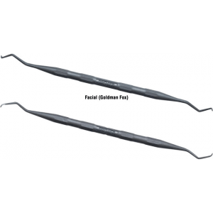 Universal Implant Scalers, Double-Ended, 4L/4R Columbia, 5/Pk, 9061400