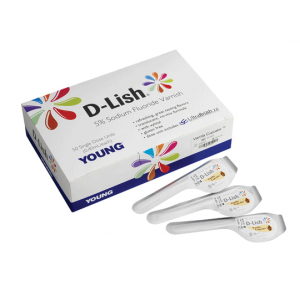 D-Lish 5% Sodium Fluoride Varnish, Spearmint Surprise, 200/Box, 213420