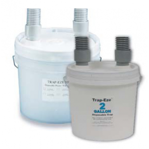 Trap-Eze Disposable Plaster Traps, 14.5" Height Sealed Bucket, 5 Gal, 1/Pk, 62112