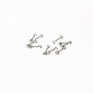 Long Curved Crimbable Hook (10pcs)