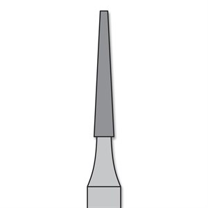 Carbide Burs T&F FG #7204 12 Flat End Taper (5)