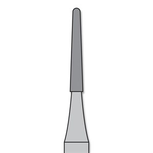 Carbide Burs T&F FG #7653 12 Round End Taper (5)