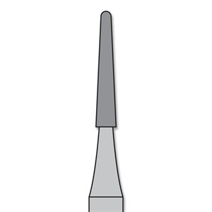 Carbide Burs T&F FG #7664 12 Round End Taper (5)