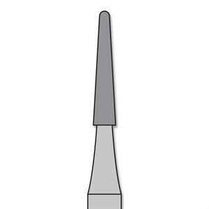 Carbide Burs T&F FG #7675 12 Round End Taper (5)