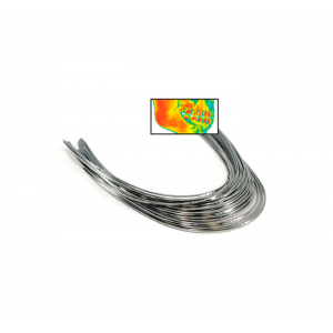 Niti Heat Activated Archwires - Rectangular, Ovoid Form - Pack X 10Pcs