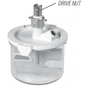 #6600 875 mL (650 g cap.) with #6606 Paddle Assembly and Drive Nut #6375