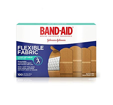 Band-Aid Flexible Adhesive Bandages 100/Bx (14635)