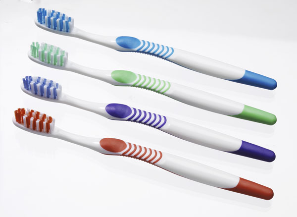 Adult V-Trim Toothbrush - Personalize (144 ct assorted color brushes ...