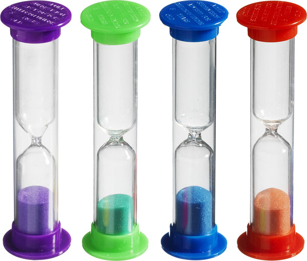 3-Minute Timer Assorted Colors (72 ct) (3439)