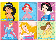 Princess Patient Stickers (100 per roll) (21066)