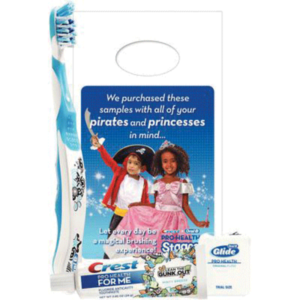 Oral-B Kids 8-12 Brush/Paste/Floss 72/Pk (15953)