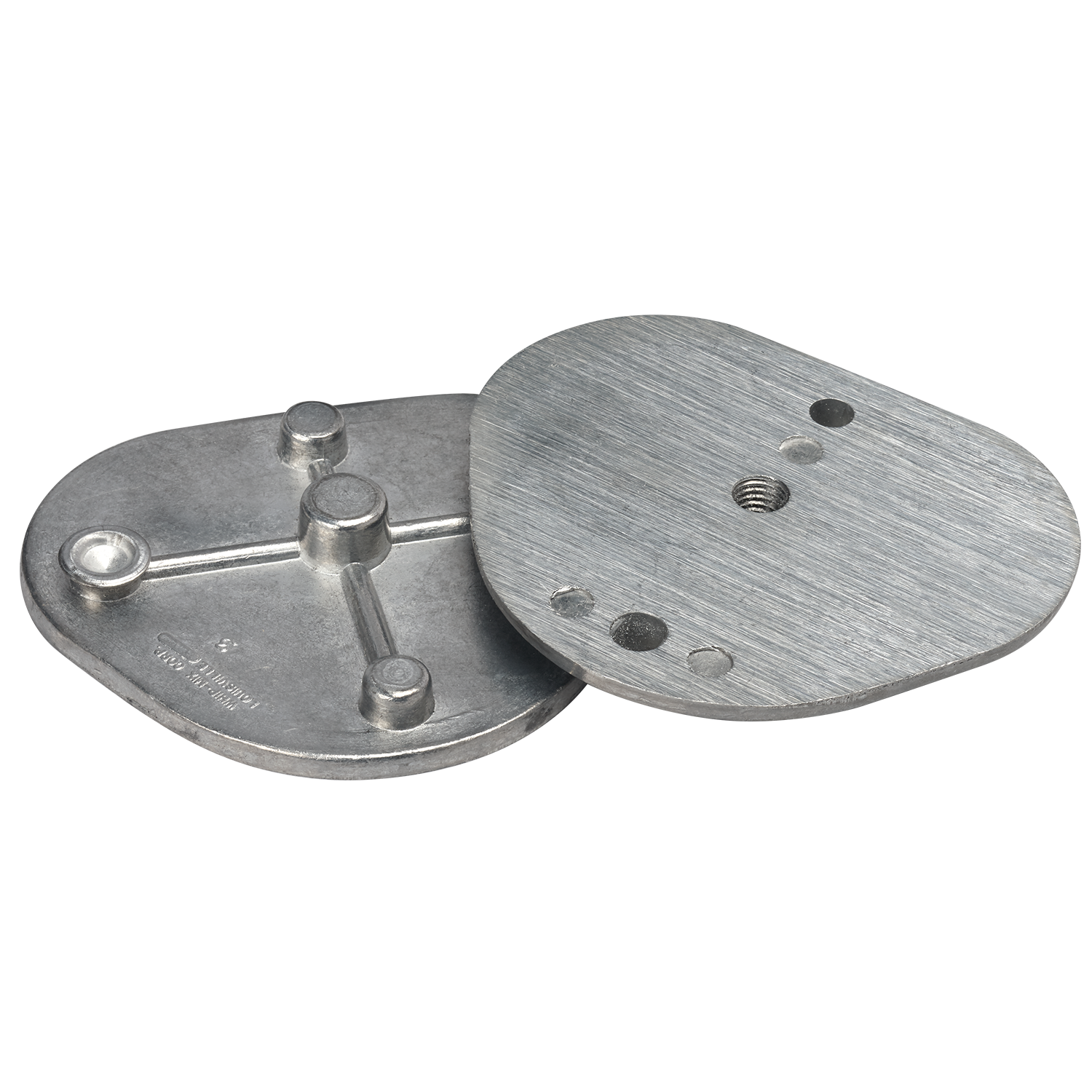 8580 Metal Mounting Plates, Standard (1 Pair) (31340)